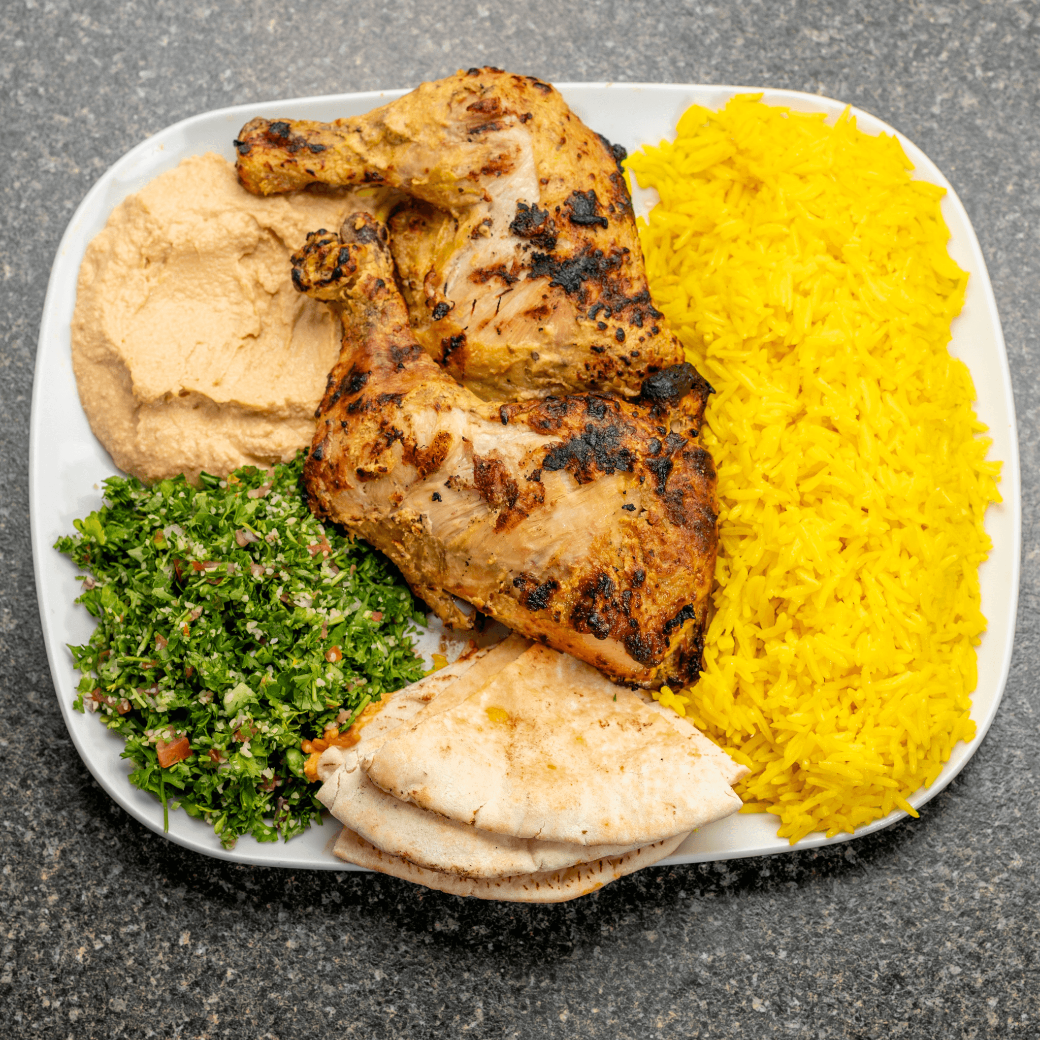 Greek Chicken Style.