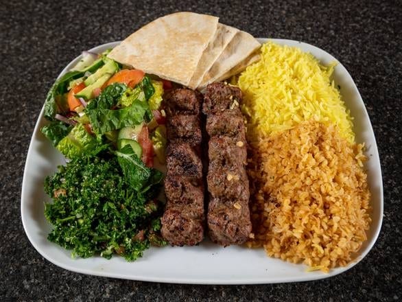 10 Plate Beef Kabob.